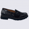 Mocassins Waldläufer, Mocassins confort et chic pour femme en cuir brun