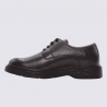Derbies Mephisto Eddy, chaussures à lacets confort pour homme en cuir marron foncé