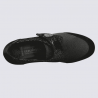 Chaussures Mobils, chaussures à velcros femme en cuir noir