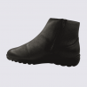 Bottines Mephisto, Bottines confort femme en cuir lisse bronze
