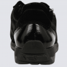 Basket Ara, Basket pour femme en cuir et textile noir
