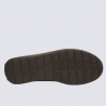 Basket Ara, Basket pour femme en cuir et textile cacao