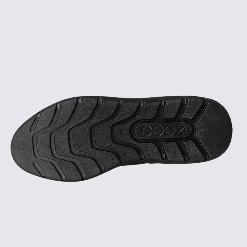 Basket Ecco, basket Ecco pour femme en textile noir