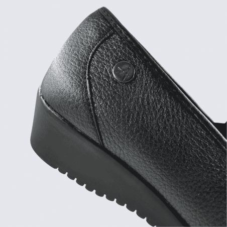 Mocassins Arima, mocassins confortables pour femme en cuir plomb