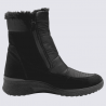 Bottine ARA, Bottine pour femme textile noir