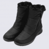Bottine ARA, Bottine pour femme textile noir