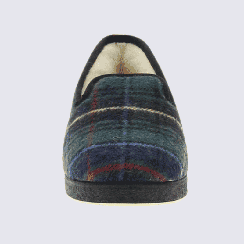 Chaussons Charentaises Semelflex motif Ecossais Homme