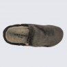 Chaussons Josef Seibel, mules femme en textile doux brun