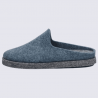 Chaussons Josef Seibel, mules pour femme en textile azur