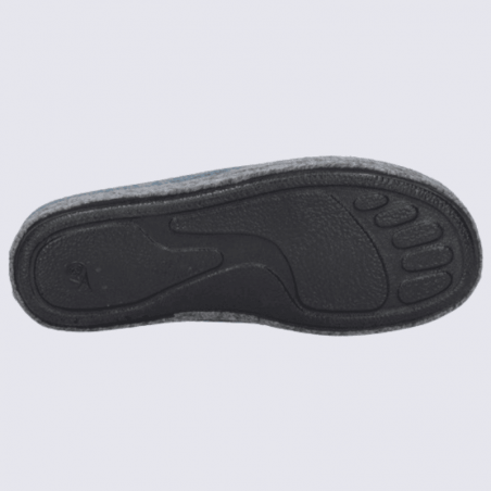 Chaussons Josef Seibel, mules pour femme en textile azur