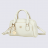 Sac porté main Georges Rech, sac porté main tendance femme écru