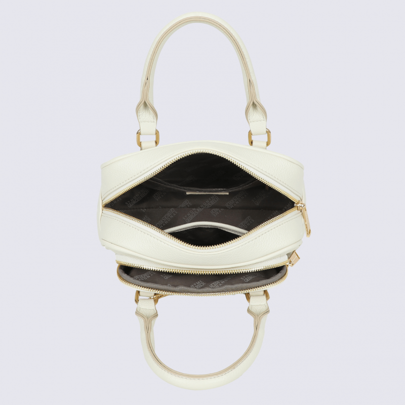 Sac porté main Georges Rech, sac porté main tendance femme écru