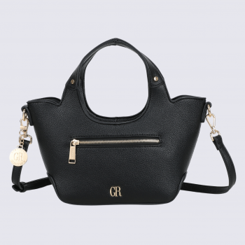 Sac porté main Georges Rech, sac porté main tendance femme noir