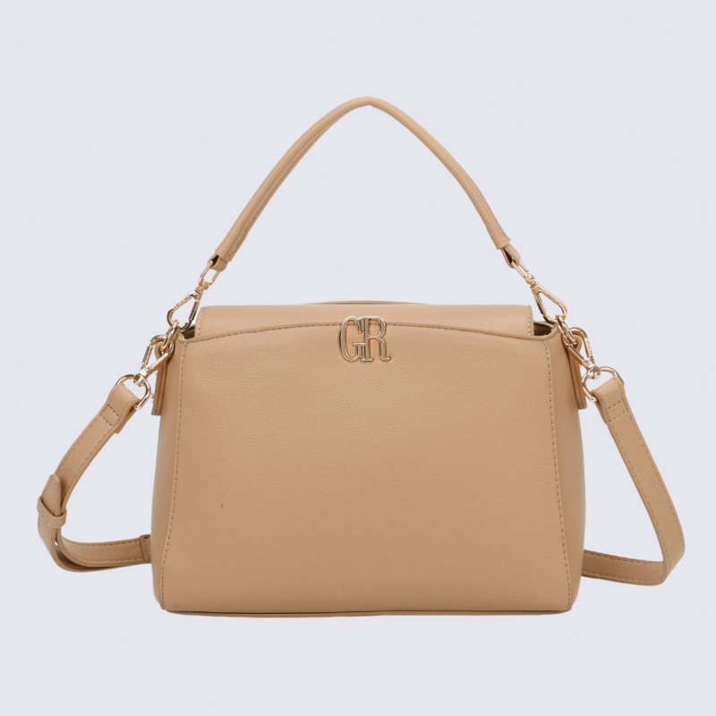 Sac à main Georges Rech, sac à main tendance femme taupe