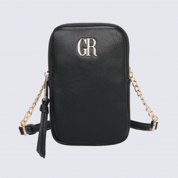 Sac téléphone Georges Rech, sac pour téléphone femme noir