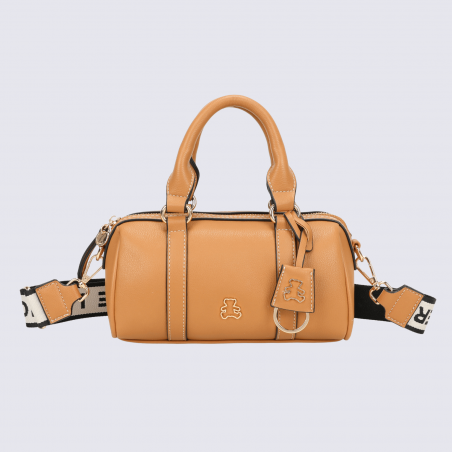 Sac à main Lulu Castagnette, sac à main Alex naturel