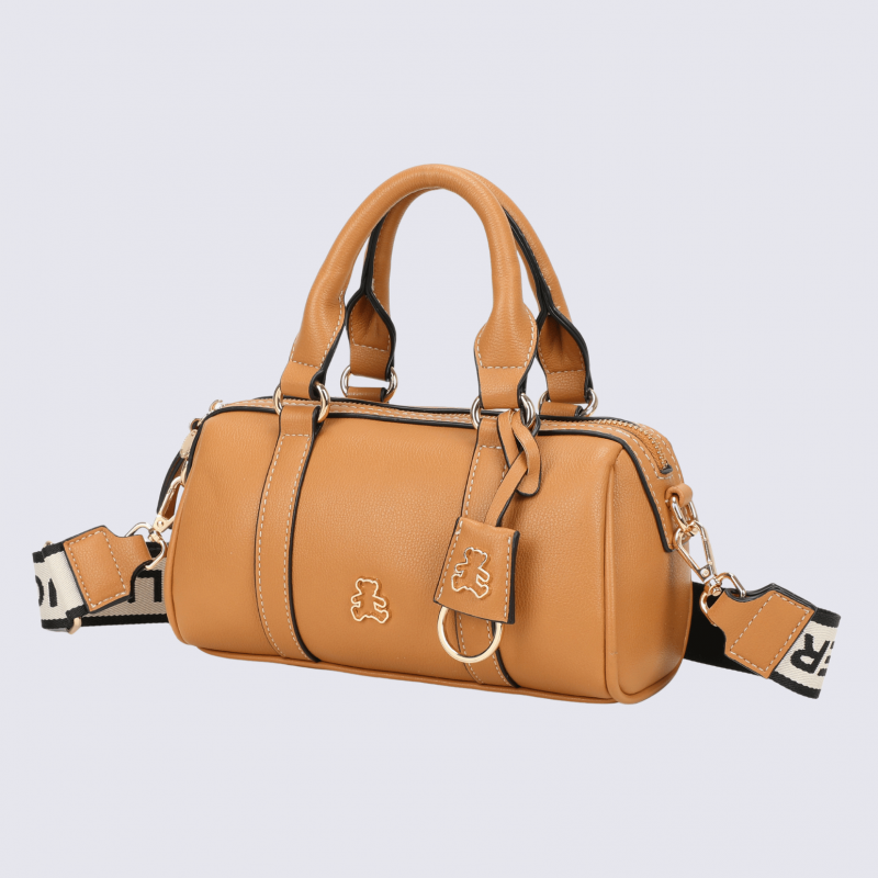 Sac à main Lulu Castagnette, sac à main Alex naturel