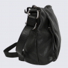 Sac à bandoulière Bear Design, sac à bandoulière Stella femme en cuir noir