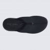 Mules Josef Seibel, Korsika 07 mules pour femme en textile lisse noir
