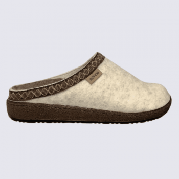 Mules Rohde, mules agréables et modernes pour femme en feutre soie
