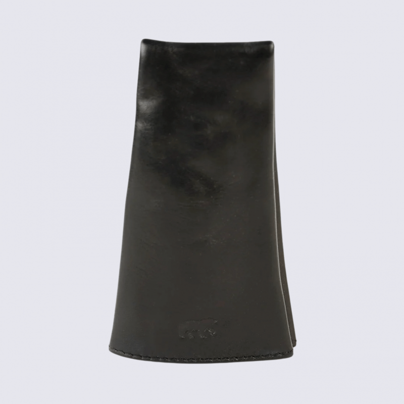 Porte clés Bear, porte clés unisexe en cuir noir