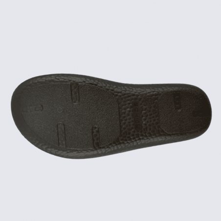 Mules Rohde, Mules confort cocooning femme en feutre lin