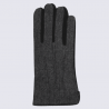 Gants Isotoner, gants tactiles homme en laine chevrons