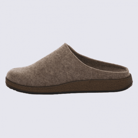 Mules Rohde, mules confort et chaude pour homme en textile lin
