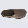 Mules Rohde, mules confort et chaude pour homme en textile lin