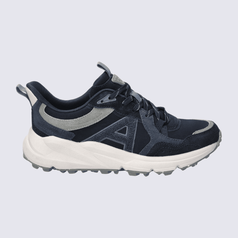 Baskets Allrounder, baskets sportives pour femme en textile bleu
