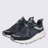 Baskets Allrounder, baskets sportives pour femme en textile bleu