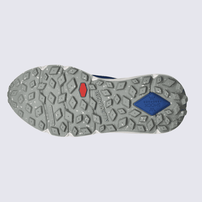 Baskets Allrounder, baskets sportives pour femme en textile bleu