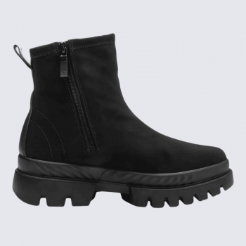 Bottine ARA, Bottine pour femme en textile imperméable Gore-Tex noir