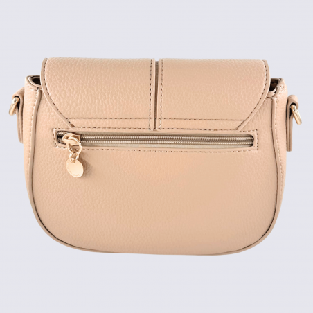 Sac à main porté croisé Lulu Castagnette, sac à main porté croisé Alaric sable