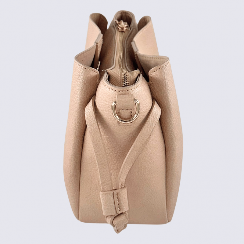 Sac à main porté croisé Lulu Castagnette, sac à main porté croisé Aissata rougir