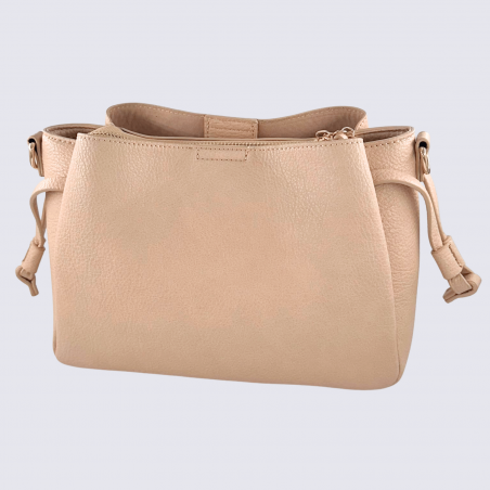 Sac à main porté croisé Lulu Castagnette, sac à main porté croisé Aissata rougir