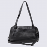 Sac à main Bear Design, sac baguette Daphne en cuir noir