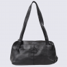 Sac à main Bear Design, sac baguette Daphne en cuir noir