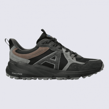 Baskets Allrounder, baskets sportives pour homme en textile noir