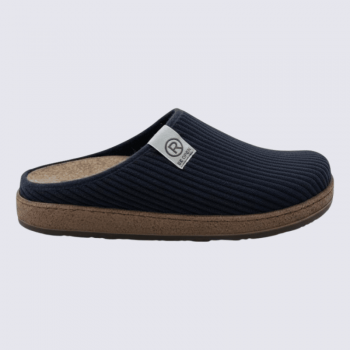 Mules Rohde, mules confort et chaude pour homme en textile jeans