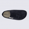Mules Rohde, mules confort et chaude pour homme en textile jeans