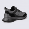 Baskets ECCO, Baskets sportive pour homme en cuir & textile noir gris