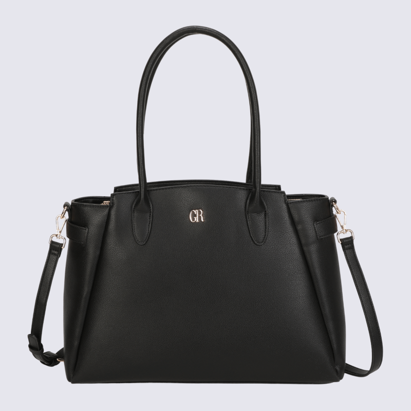 Sac porté épaule Georges Rech, sac porté épaule tendance femme noir