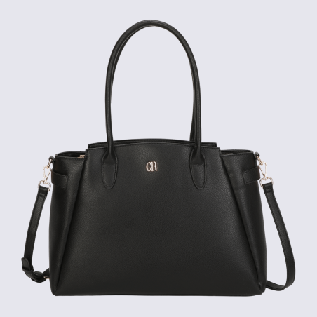 Sac porté épaule Georges Rech, sac porté épaule tendance femme noir