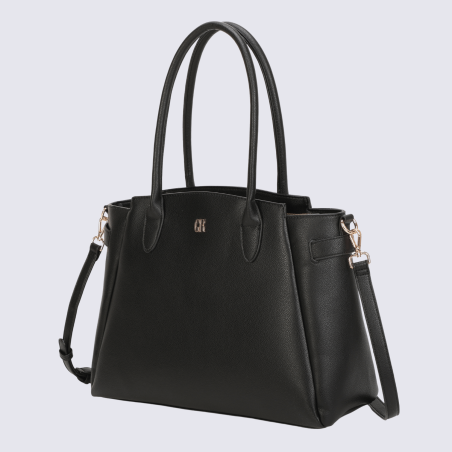 Sac porté épaule Georges Rech, sac porté épaule tendance femme noir