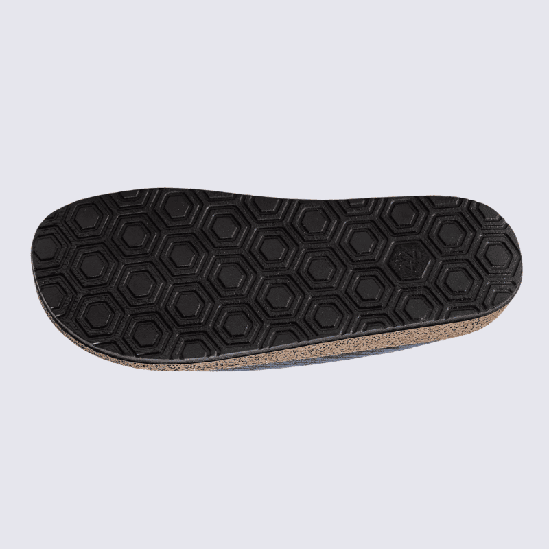 Mules Rohde, mules confort et chaude pour homme en textile jeans