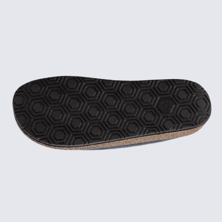 Mules Rohde, mules confort et chaude pour homme en textile jeans