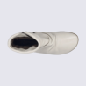 Bottines Josef Seibel, bottines durable et chaude femme en cuir blanc