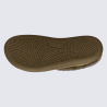 Pantoufle Josef Seibel, chausson pour femme en cuir chaud taupe
