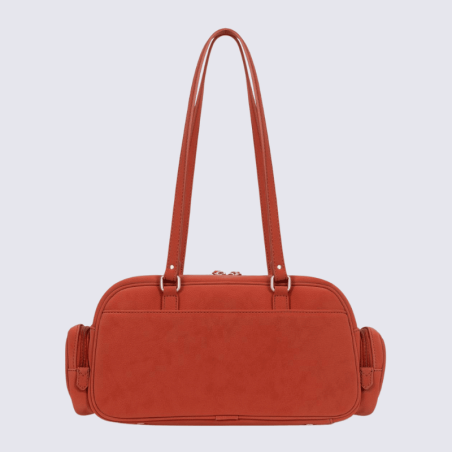 Sac porté épaule 2 anses Hexagona, sac porté épaule 2 anses classe et moderne femme en brique